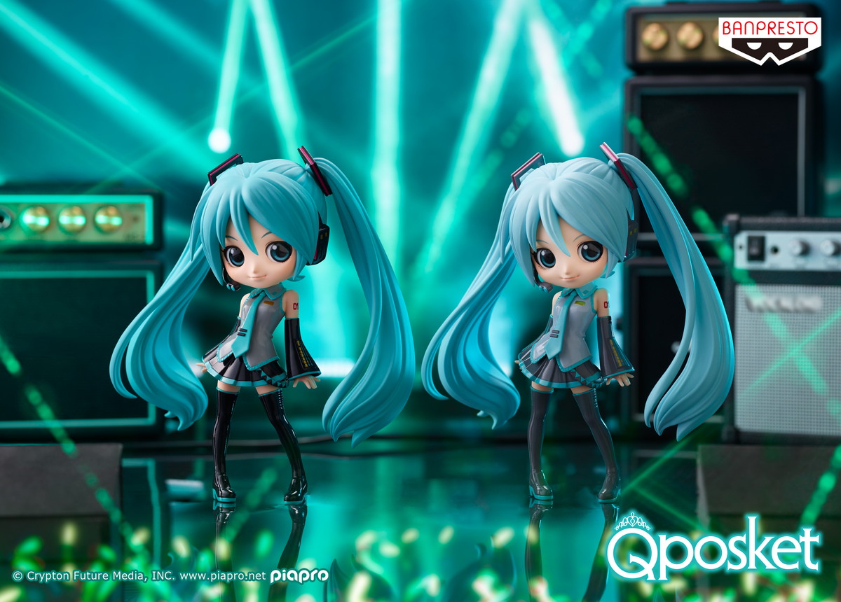 「初音ミク」がかわいくてクオリティが高いデフォルメフィギュア「Q posket」に初登場！