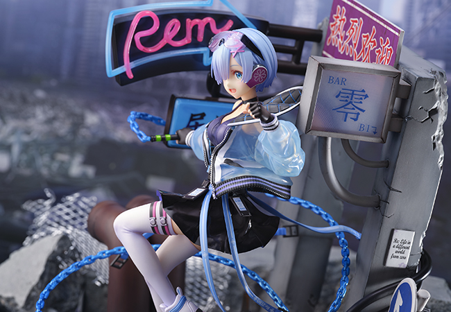 「Re:ゼロから始める異世界生活」より「エミリア・レム・ラム -Neon City Ver.-」の新カットと購入者限定特典が公開！