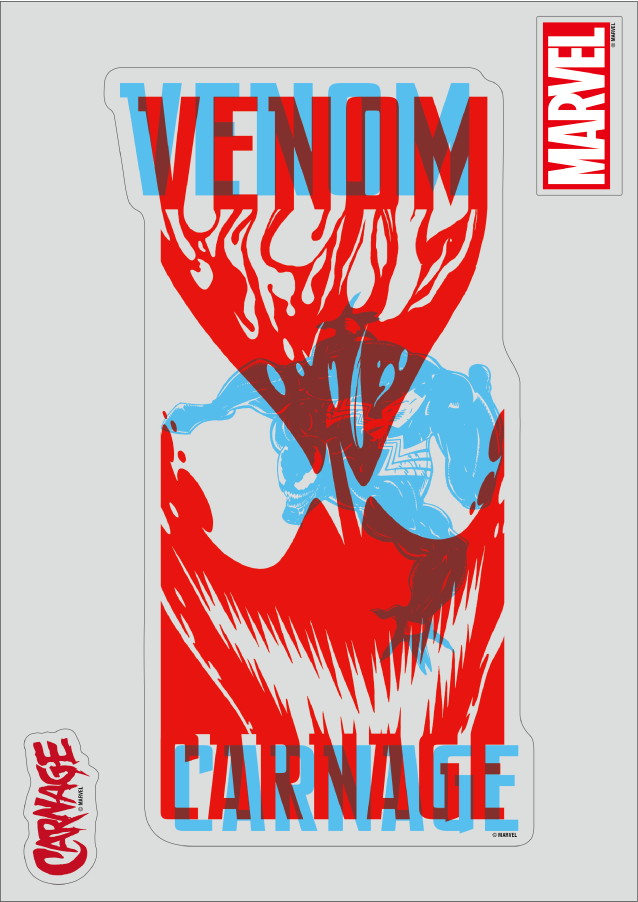 “ヴェノム”＆“カーネイジ”が襲来！Happyくじ『MARVEL「VENOM」』が登場