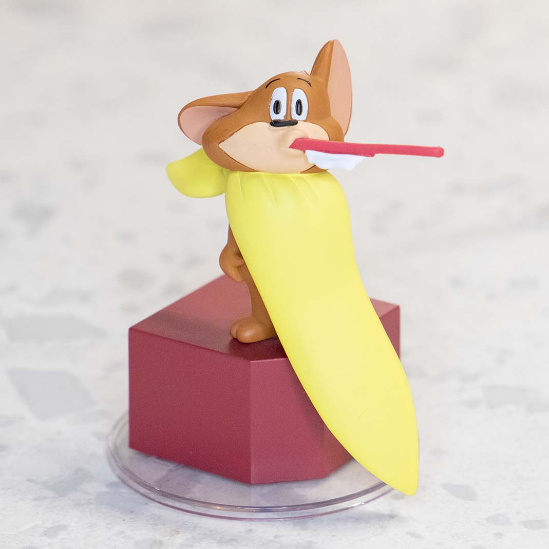 Happyくじ「TOM and JERRY FUNNY ART！」より、フィギュアやぬいぐるみマスコットの商品写真が追加公開！