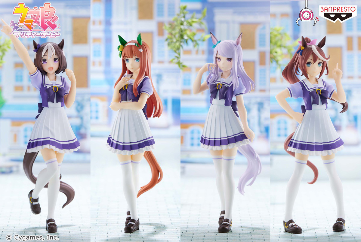 「ウマ娘」から「スペシャルウィーク」や「サイレンススズカ」のプライズフィギュアが初登場！