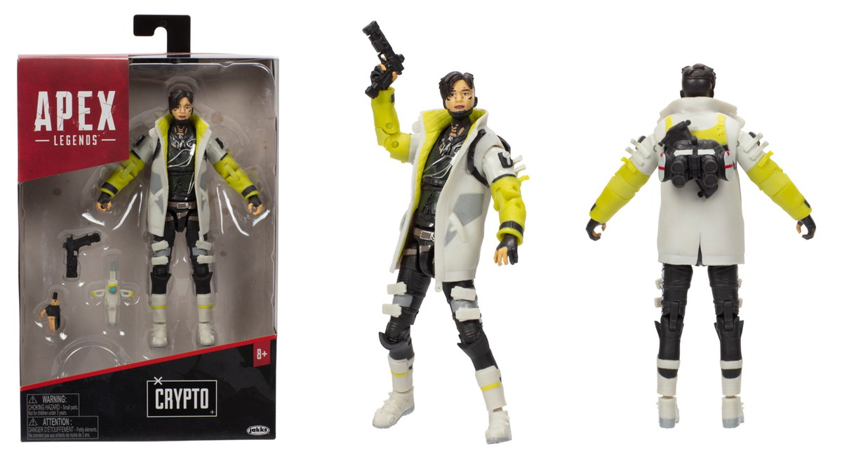 「Apex Legends」アクションフィギュア第五弾「クリプト」「ローバ」「オクタン」が2022年4月上旬より発売！