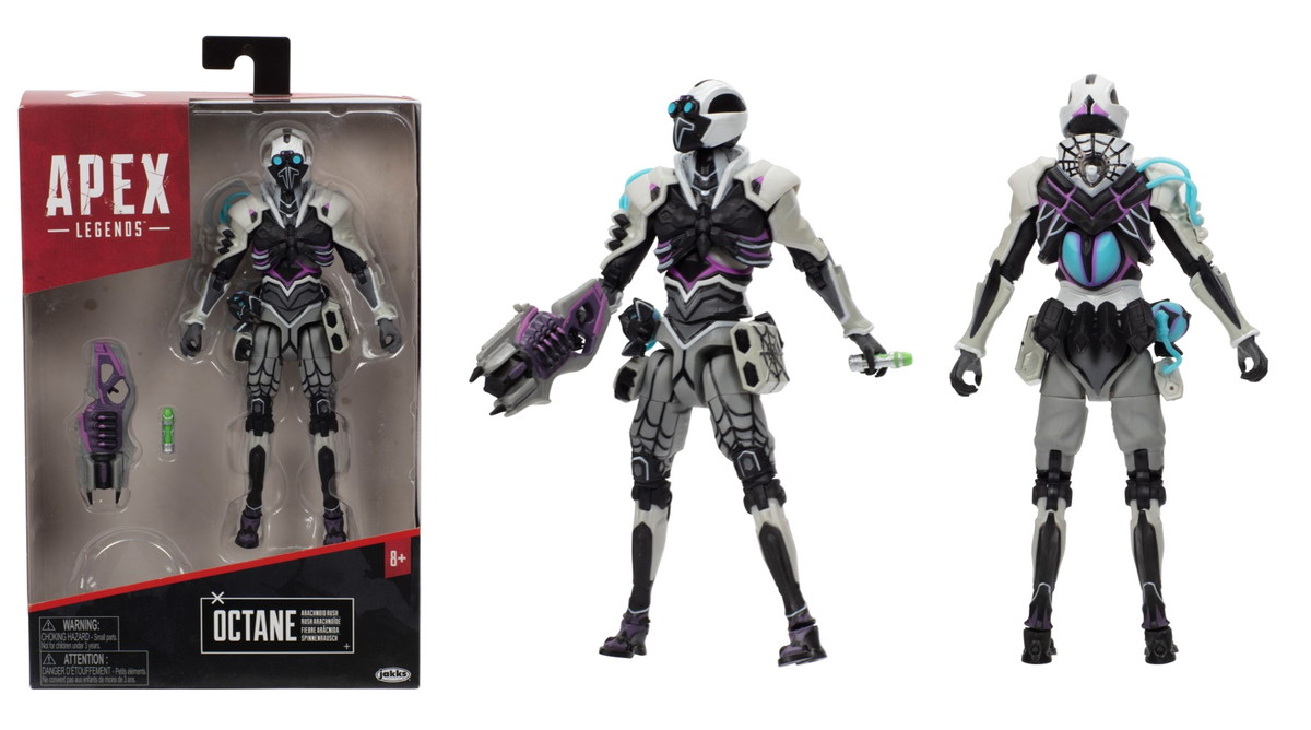 「Apex Legends」アクションフィギュア第五弾「クリプト」「ローバ」「オクタン」が2022年4月上旬より発売！