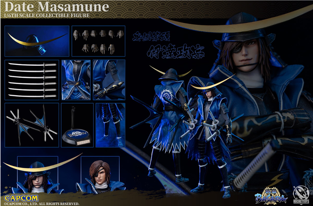 「戦国BASARA」可動フィギュア「伊達政宗 Date Masamune」「真田幸村 Sanada Yukimura」が2022年10月より発売！