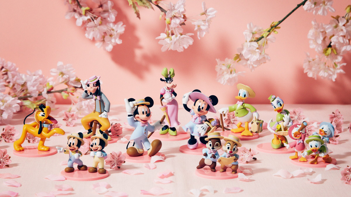 Happyくじ「DISNEY SPIRNG VACATION 2022」より、フィギュア賞やぬいぐるみチャーム賞などの撮りおろし写真が追加公開！