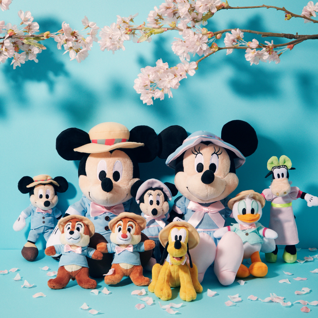 Happyくじ「DISNEY SPIRNG VACATION 2022」より、フィギュア賞やぬいぐるみチャーム賞などの撮りおろし写真が追加公開！