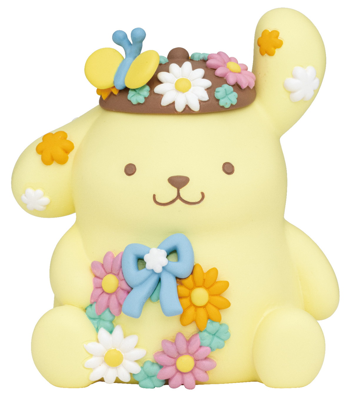 色とりどりの花を身に着けたサンリオキャラクターたちがラインナップ！Happyくじ「Sanrio characters Flower 2022」が登場