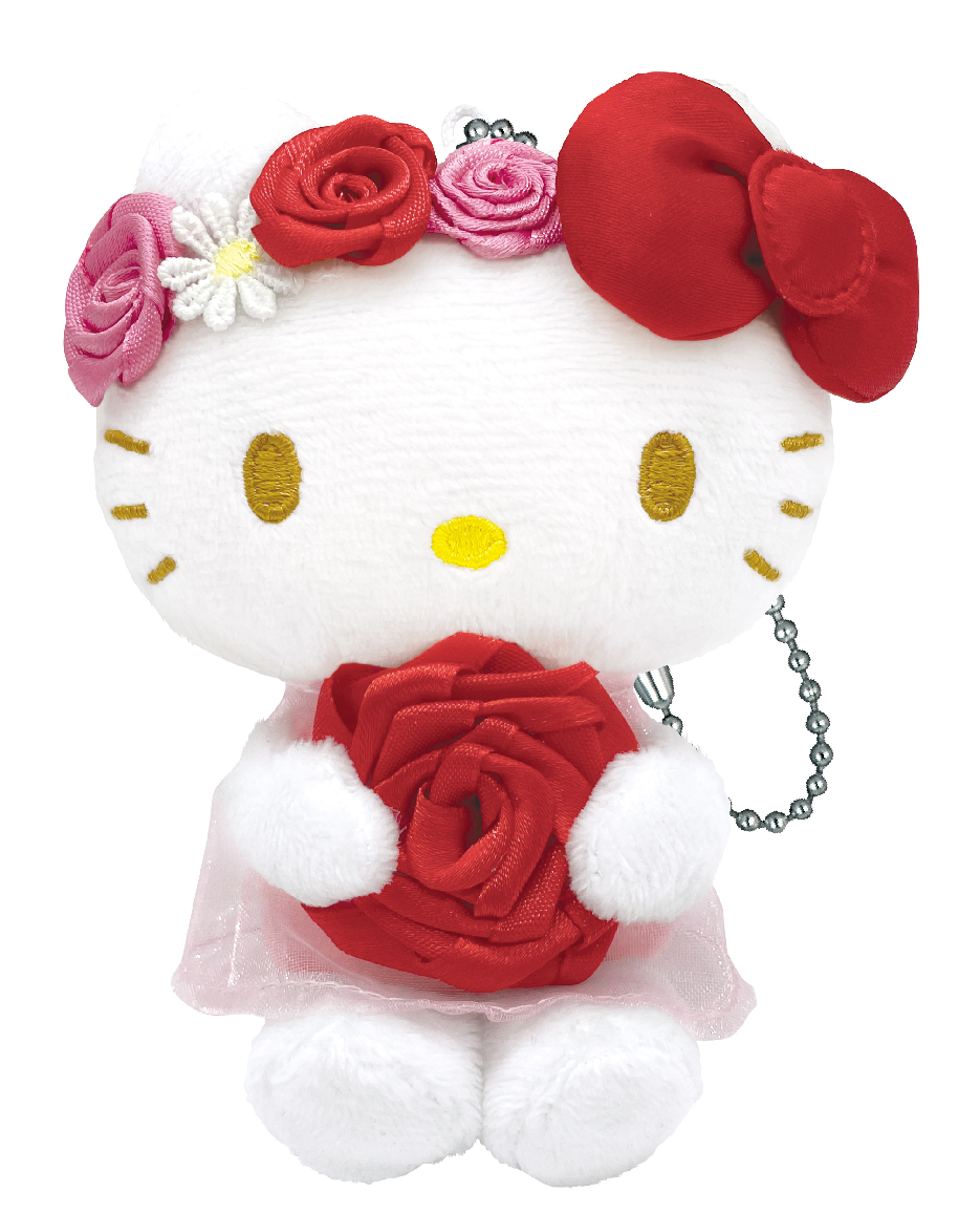 色とりどりの花を身に着けたサンリオキャラクターたちがラインナップ！Happyくじ「Sanrio characters Flower 2022」が登場