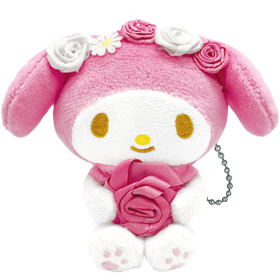 色とりどりの花を身に着けたサンリオキャラクターたちがラインナップ！Happyくじ「Sanrio characters Flower 2022」が登場