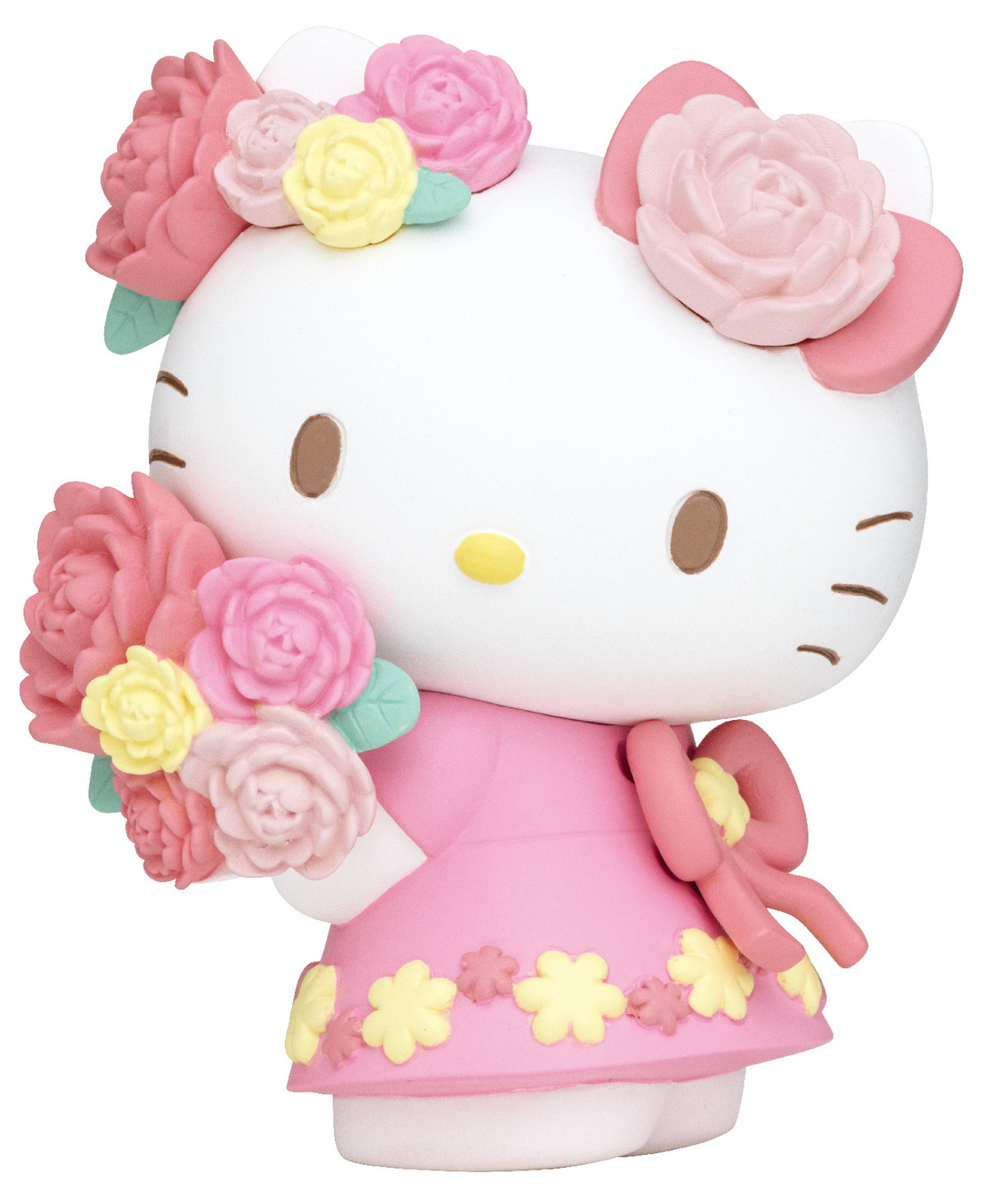 色とりどりの花を身に着けたサンリオキャラクターたちがラインナップ！Happyくじ「Sanrio characters Flower 2022」が登場