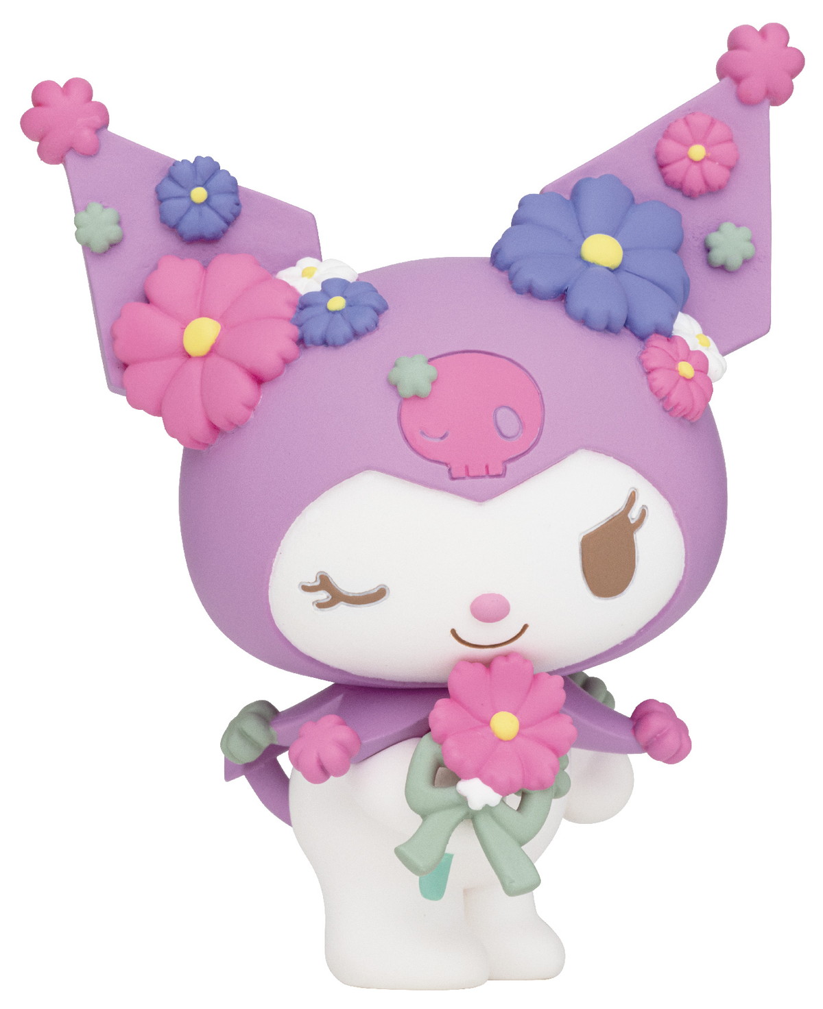 色とりどりの花を身に着けたサンリオキャラクターたちがラインナップ！Happyくじ「Sanrio characters Flower 2022」が登場