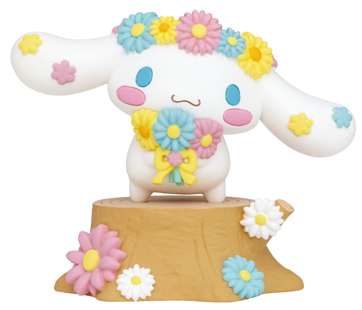 色とりどりの花を身に着けたサンリオキャラクターたちがラインナップ！Happyくじ「Sanrio