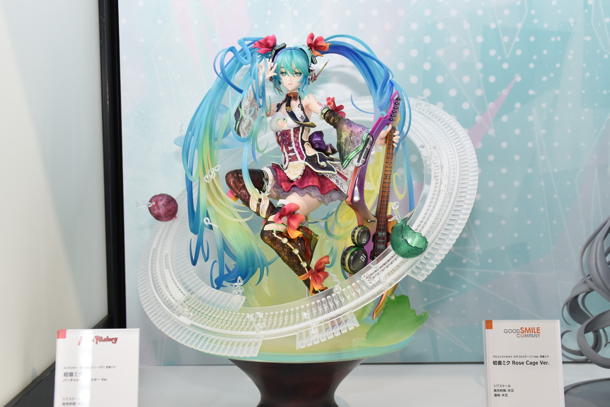 【ワンホビGフォトレポート】初音ミクや「ウマ娘 プリティーダービー」メジロマックイーンなどのフィギュアを紹介！