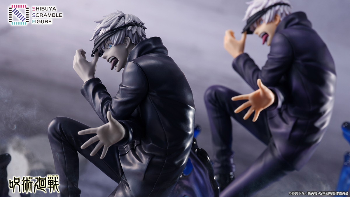 SHIBUYA SCRAMBLE FIGURE、TVアニメ「呪術廻戦」より「五条 悟 -モノクロ Ver.-」の販売期間延長が決定!併せて新カットも公開