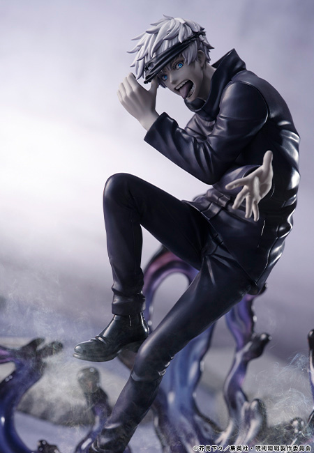 SHIBUYA SCRAMBLE FIGURE、TVアニメ「呪術廻戦」より「五条 悟 -モノクロ Ver.-」の販売期間延長が決定!併せて新カットも公開
