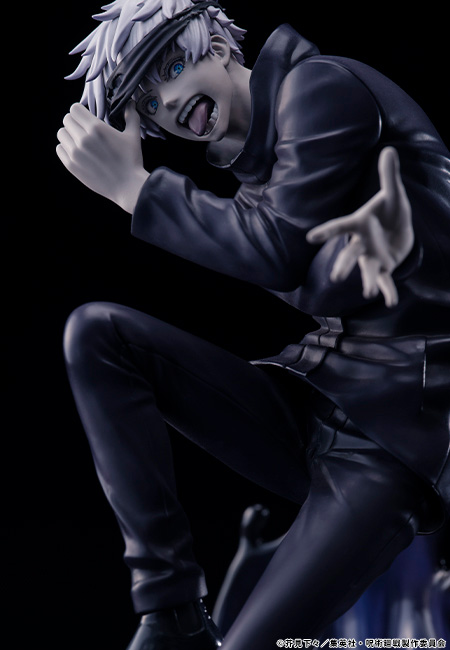 SHIBUYA SCRAMBLE FIGURE、TVアニメ「呪術廻戦」より「五条 悟 -モノクロ Ver.-」の販売期間延長が決定!併せて新カットも公開