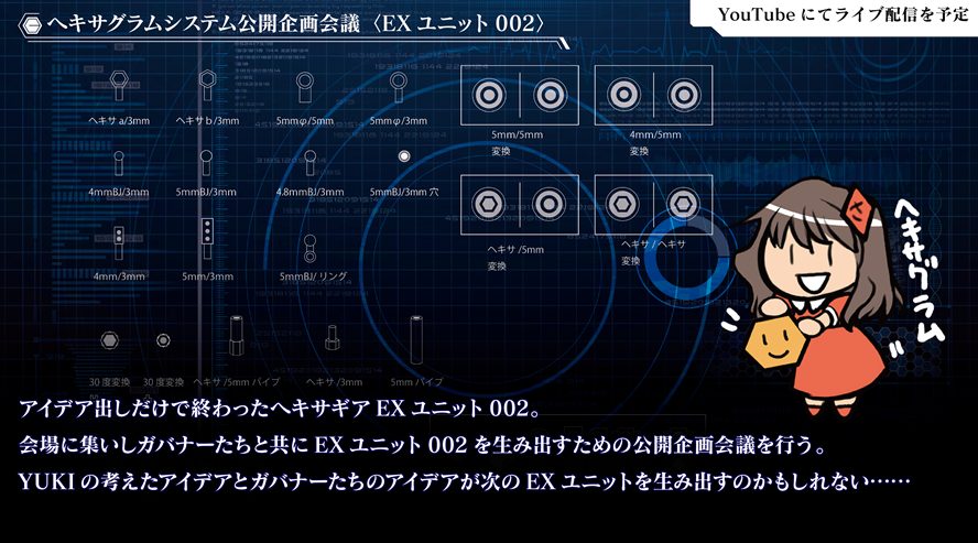 ヘキサギア5周年を記念したイベント「HEXA GEAR 5th Anniversary Briefing Session」が2022年8月27日～8月28日に開催！