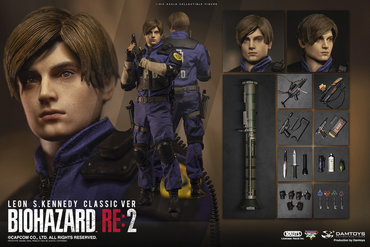 「BIOHAZARD RE:2」より「レオン・S・ケネディ」「クレア・レッドフィールド」の1/6コレクティブルアクションフィギュアが予約開始！