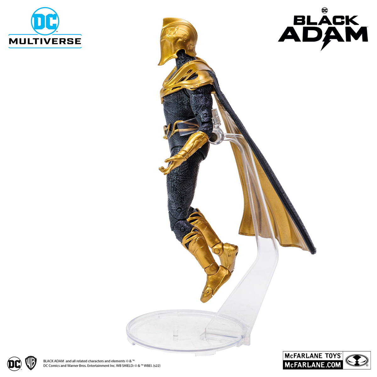 「ブラックアダム」DCマルチバースシリーズのアクションフィギュアやブラックアダムのスタチューが登場！