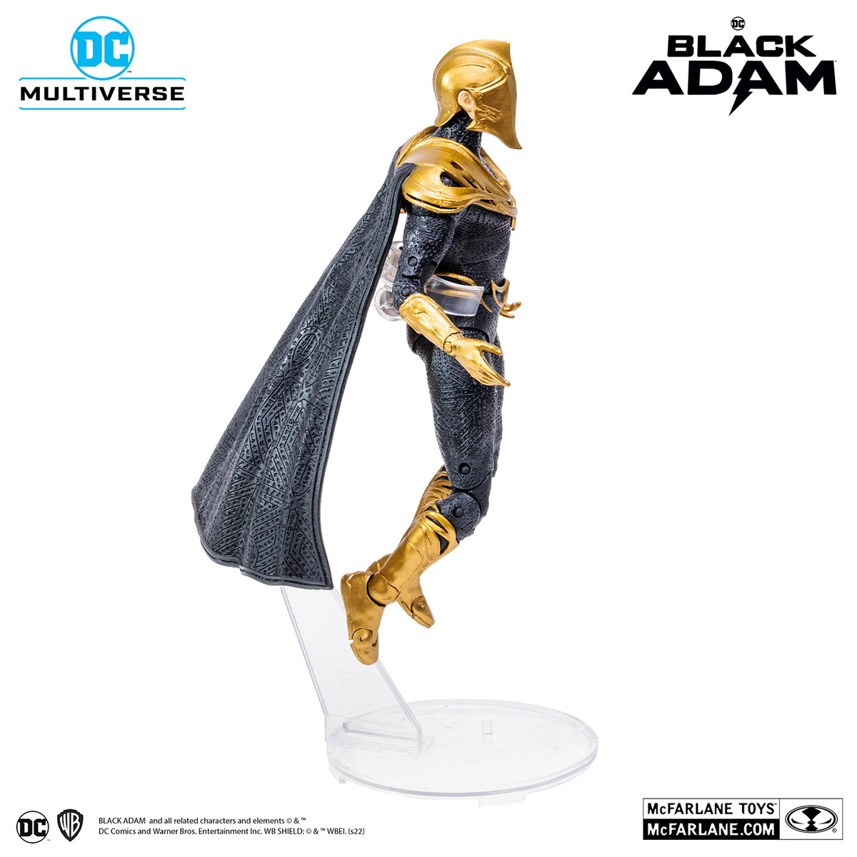 「ブラックアダム」DCマルチバースシリーズのアクションフィギュアやブラックアダムのスタチューが登場！