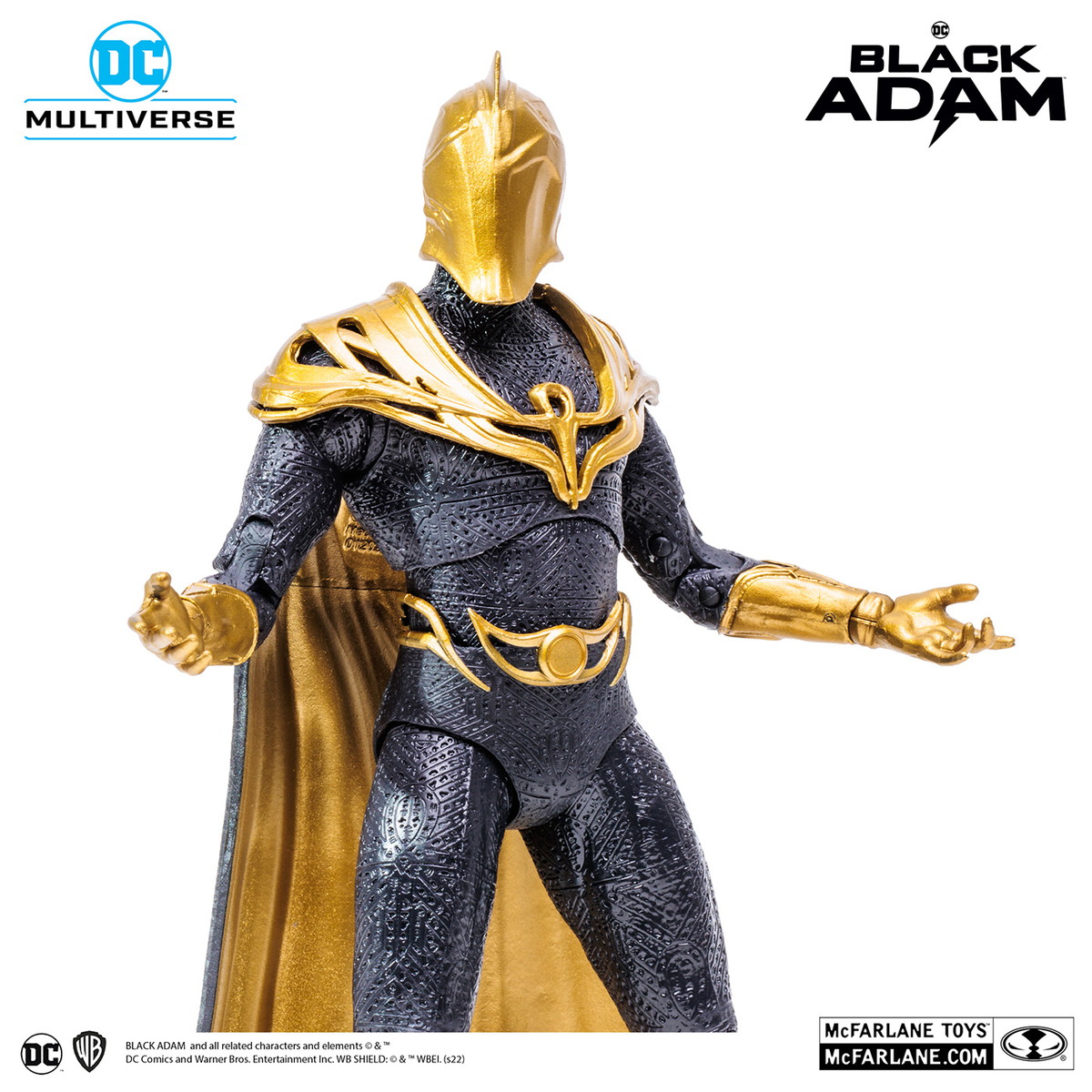 「ブラックアダム」DCマルチバースシリーズのアクションフィギュアやブラックアダムのスタチューが登場！