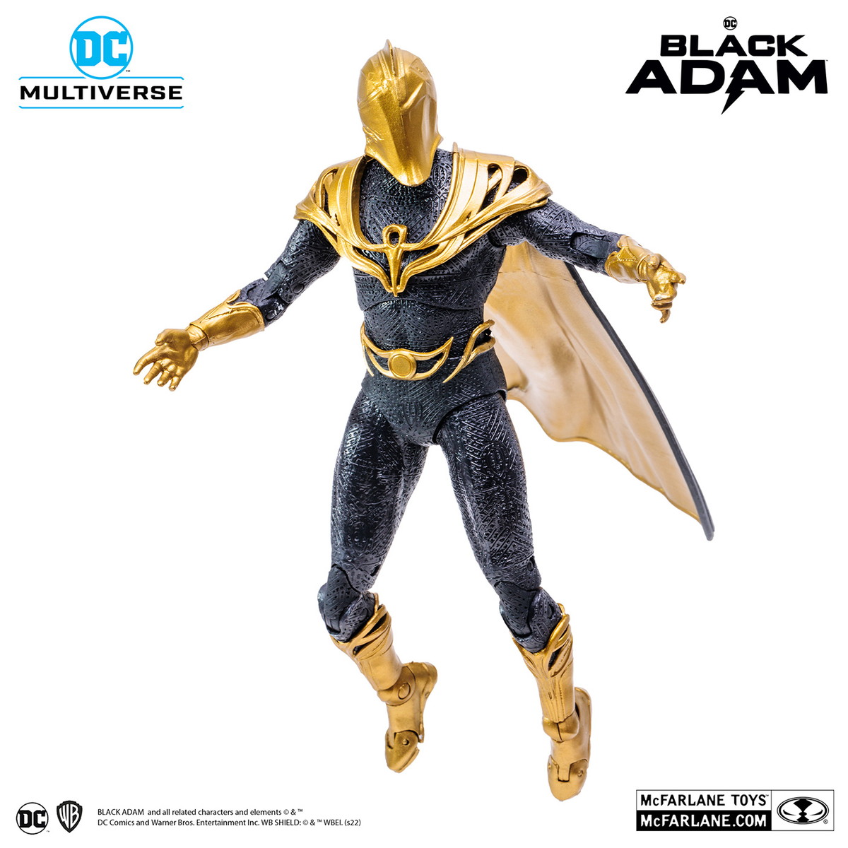 「ブラックアダム」DCマルチバースシリーズのアクションフィギュアやブラックアダムのスタチューが登場！