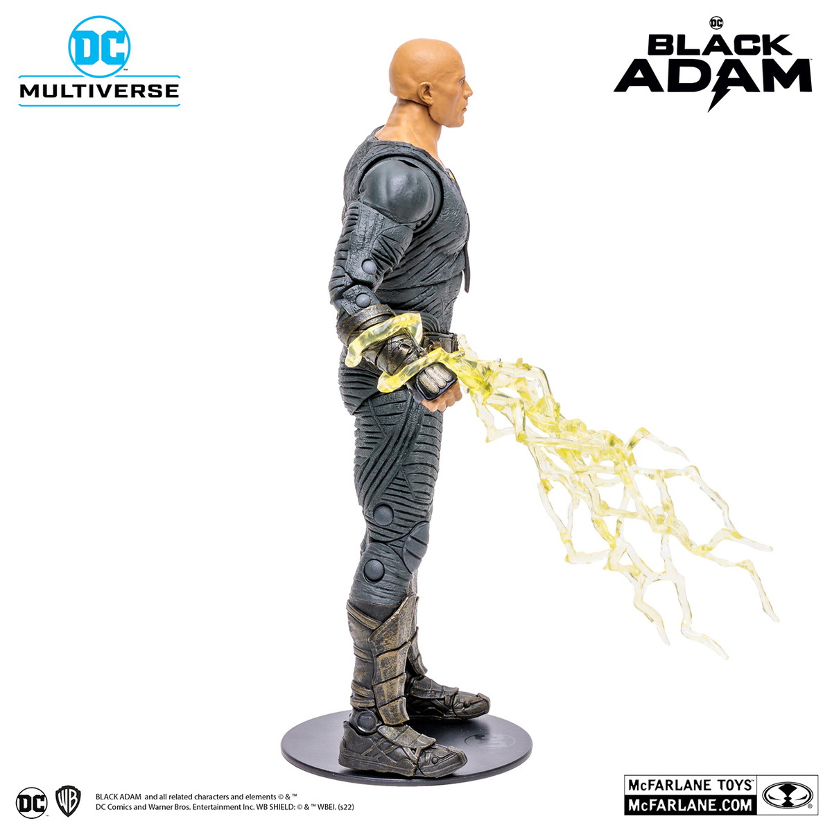 「ブラックアダム」DCマルチバースシリーズのアクションフィギュアやブラックアダムのスタチューが登場！