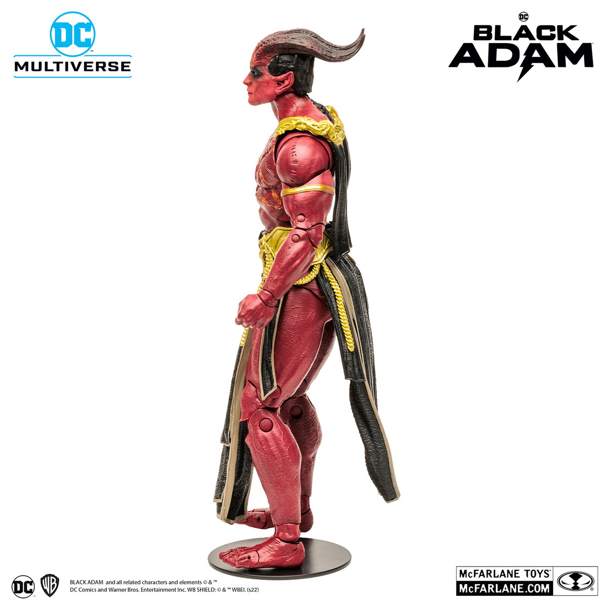 「ブラックアダム」DCマルチバースシリーズのアクションフィギュアやブラックアダムのスタチューが登場！