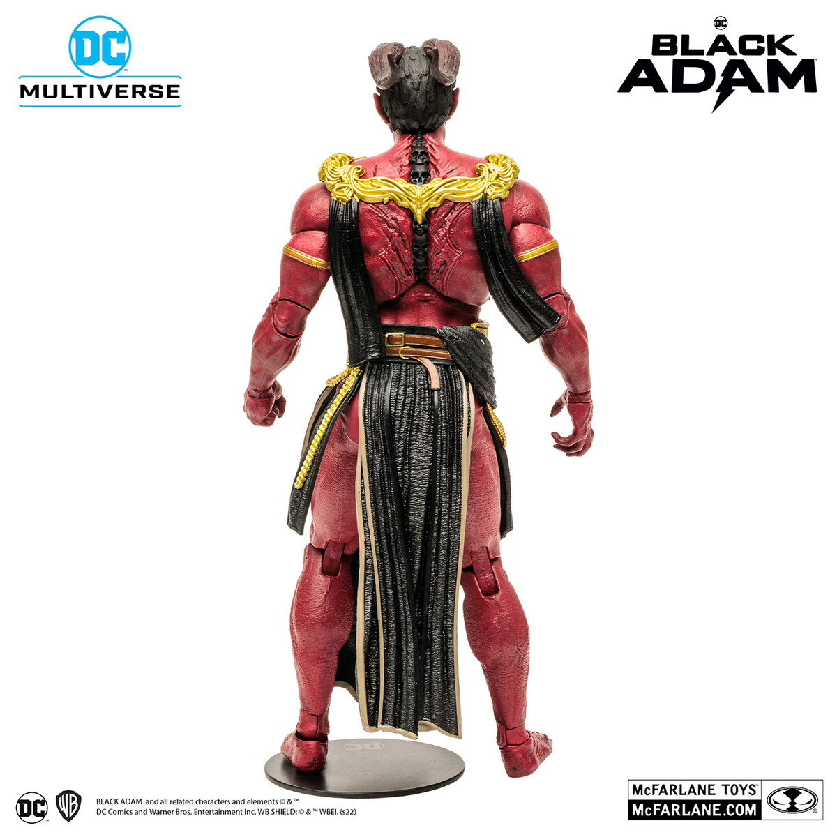 「ブラックアダム」DCマルチバースシリーズのアクションフィギュアやブラックアダムのスタチューが登場！