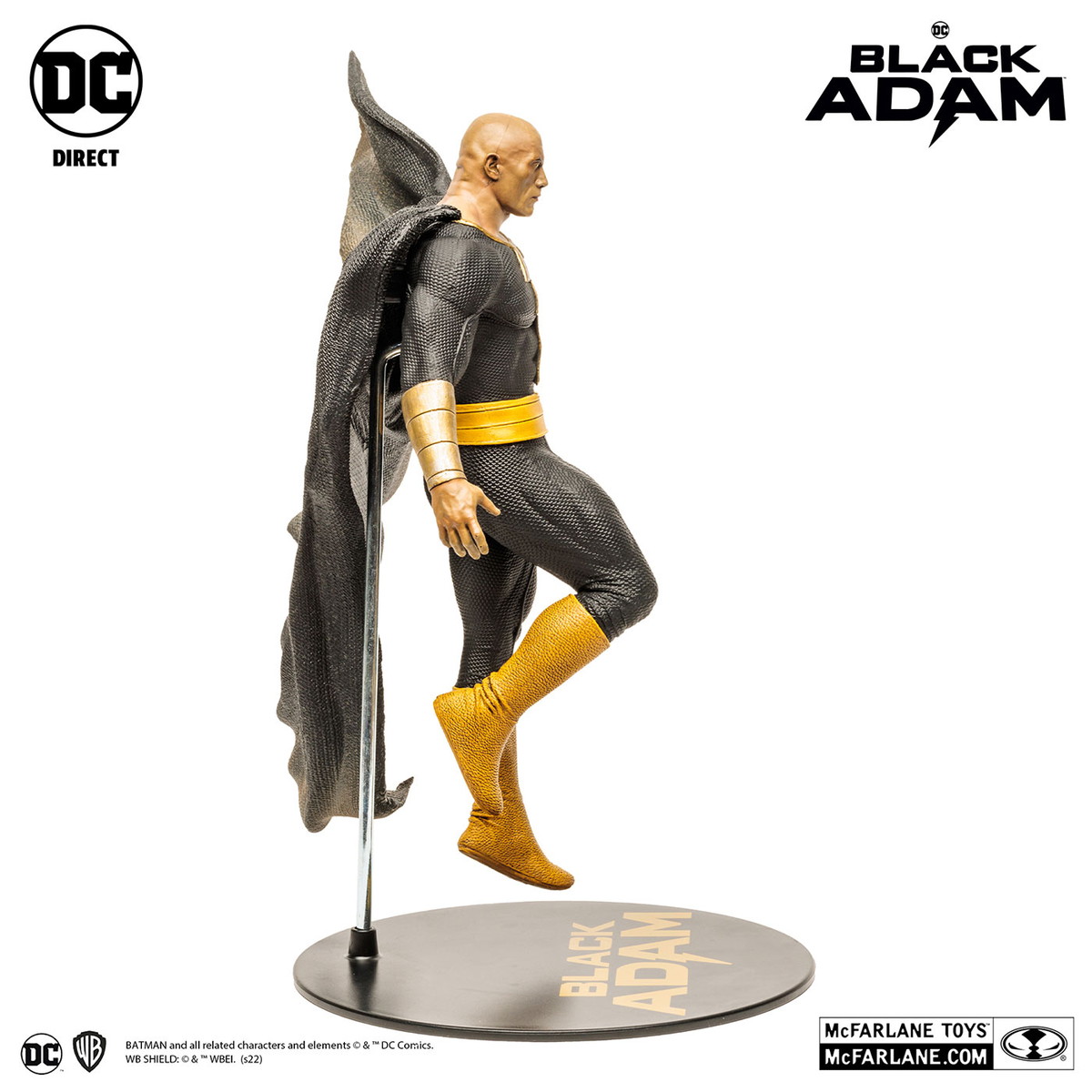 「ブラックアダム」DCマルチバースシリーズのアクションフィギュアやブラックアダムのスタチューが登場！