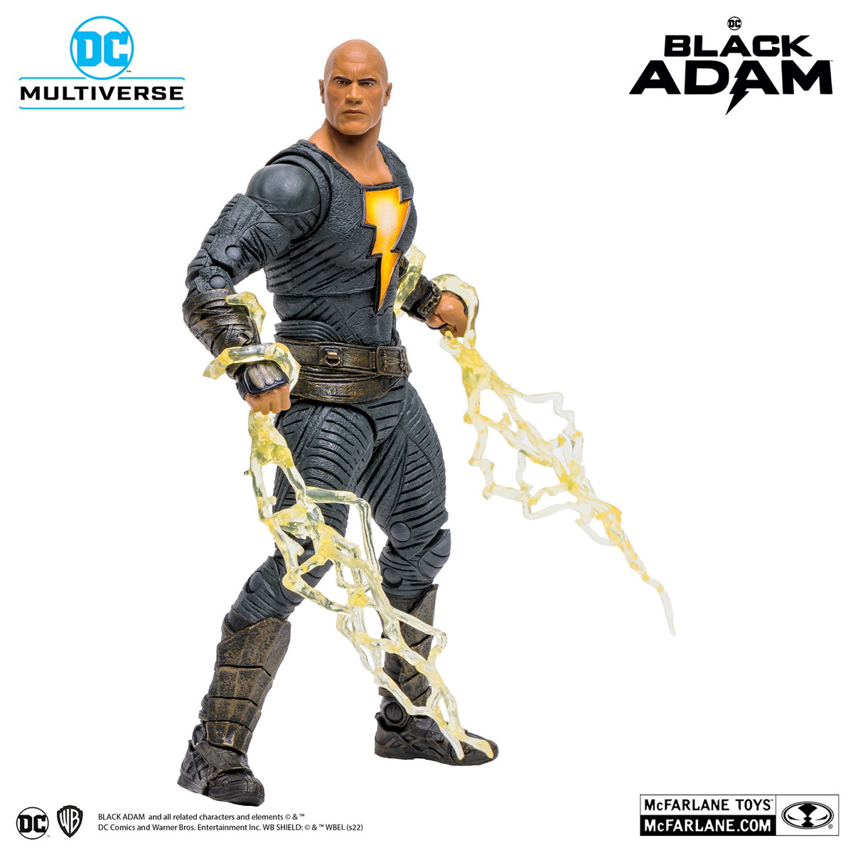 「ブラックアダム」DCマルチバースシリーズのアクションフィギュアやブラックアダムのスタチューが登場！