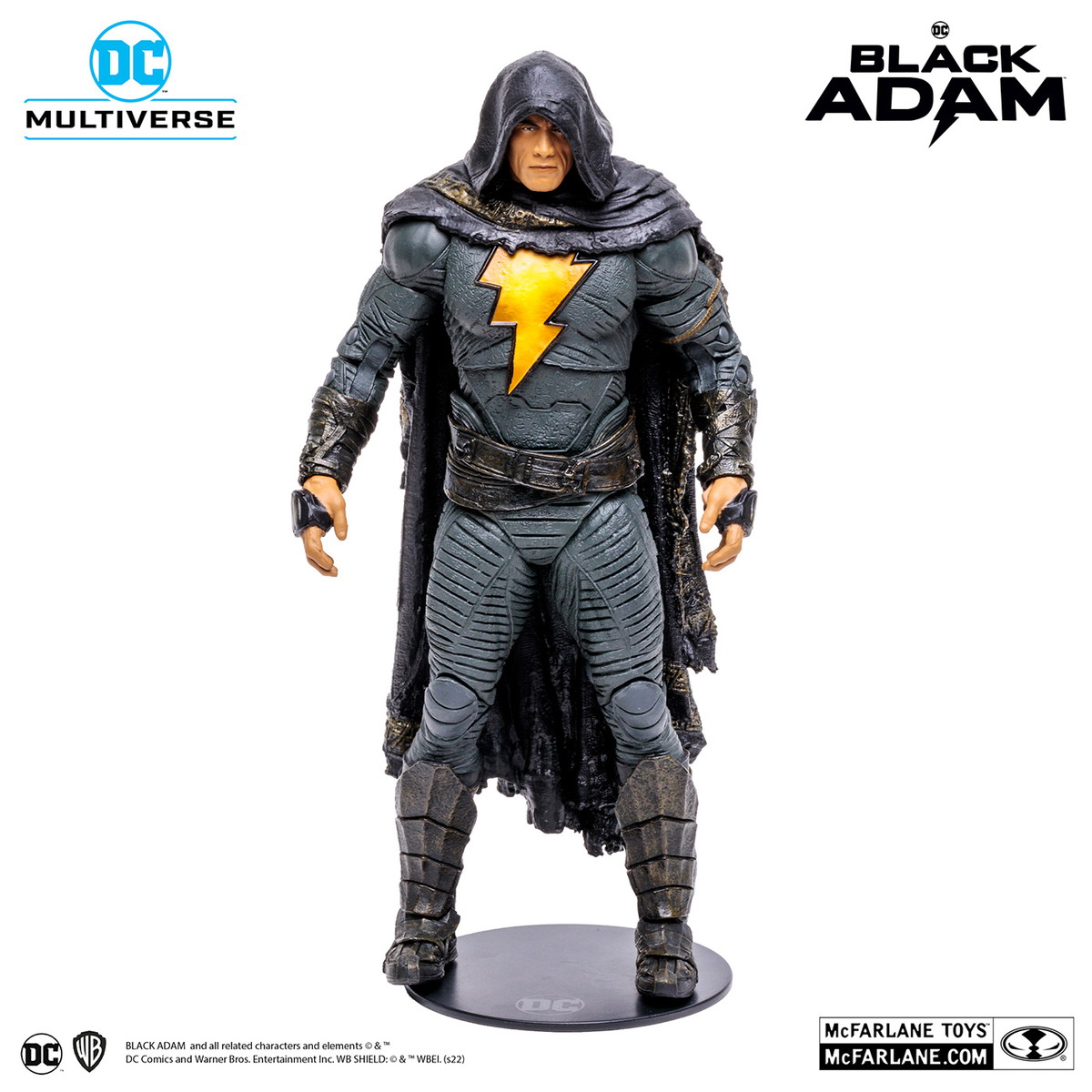 「ブラックアダム」DCマルチバースシリーズのアクションフィギュアやブラックアダムのスタチューが登場！