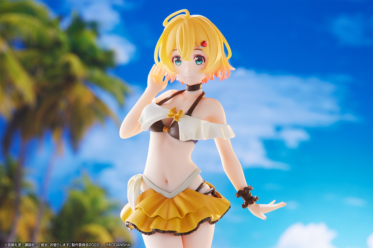 「彼女、お借りします」水着姿のヒロインたちのフィギュアがラインナップされた一番くじが登場！