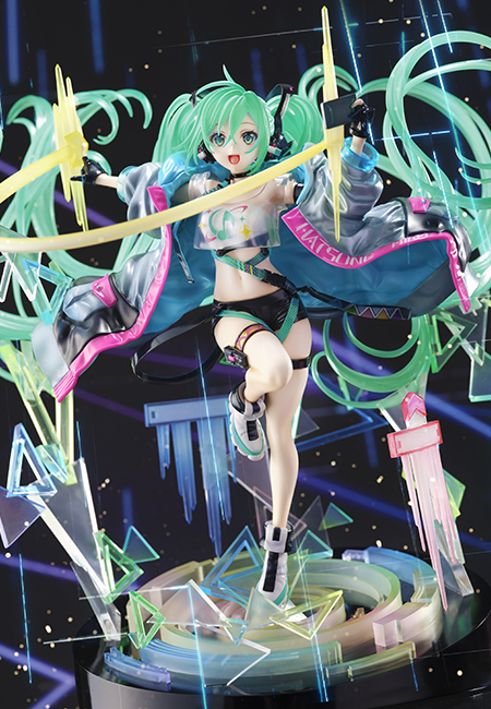 「初音ミク -RAGE プロジェクトセカイ 2020 Ver.-」1/7スケールフィギュアの新カットが公開！