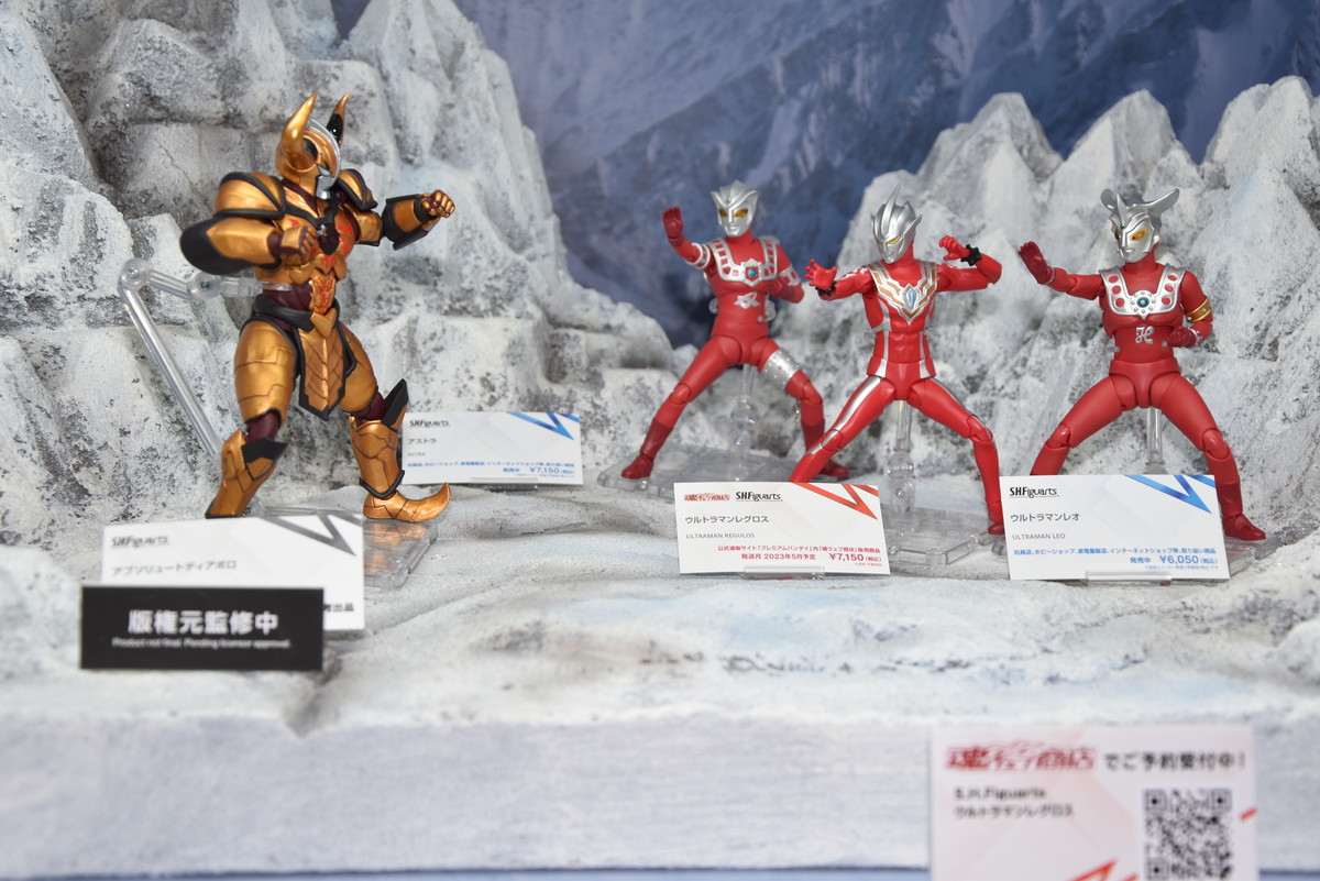 【TAMASHII NATION 2022フォトレポート】「ウルトラマンダイナ」や「マクロスΔ」などのフィギュアを紹介！