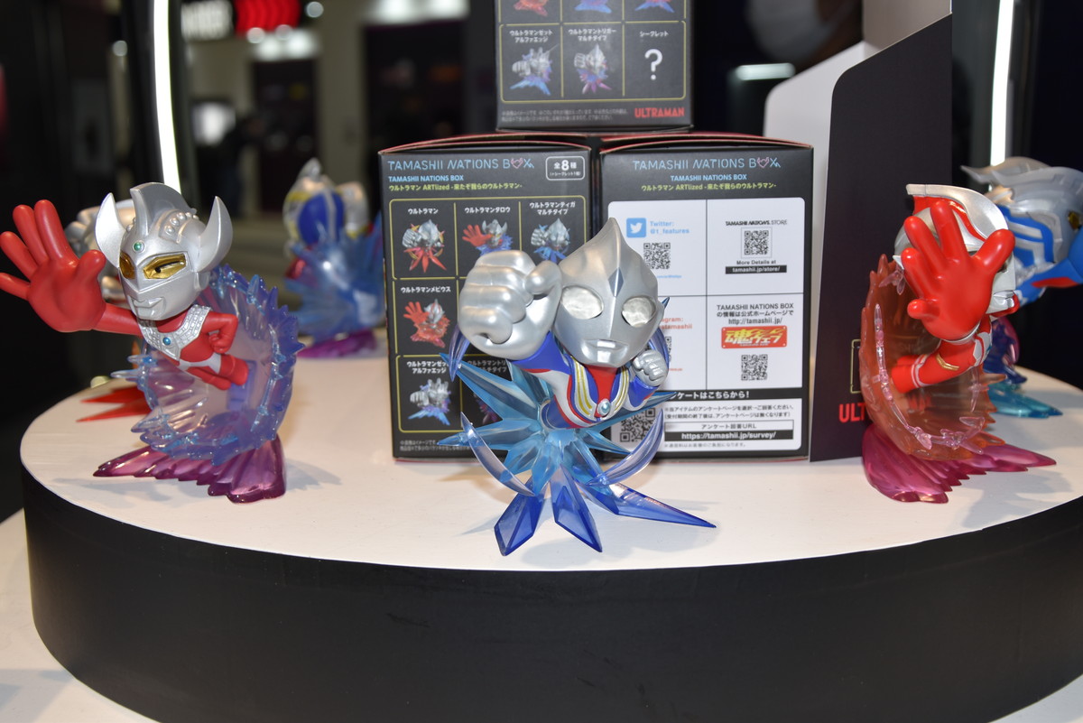 【TAMASHII NATION 2022フォトレポート】「ウルトラマンダイナ」や「マクロスΔ」などのフィギュアを紹介！