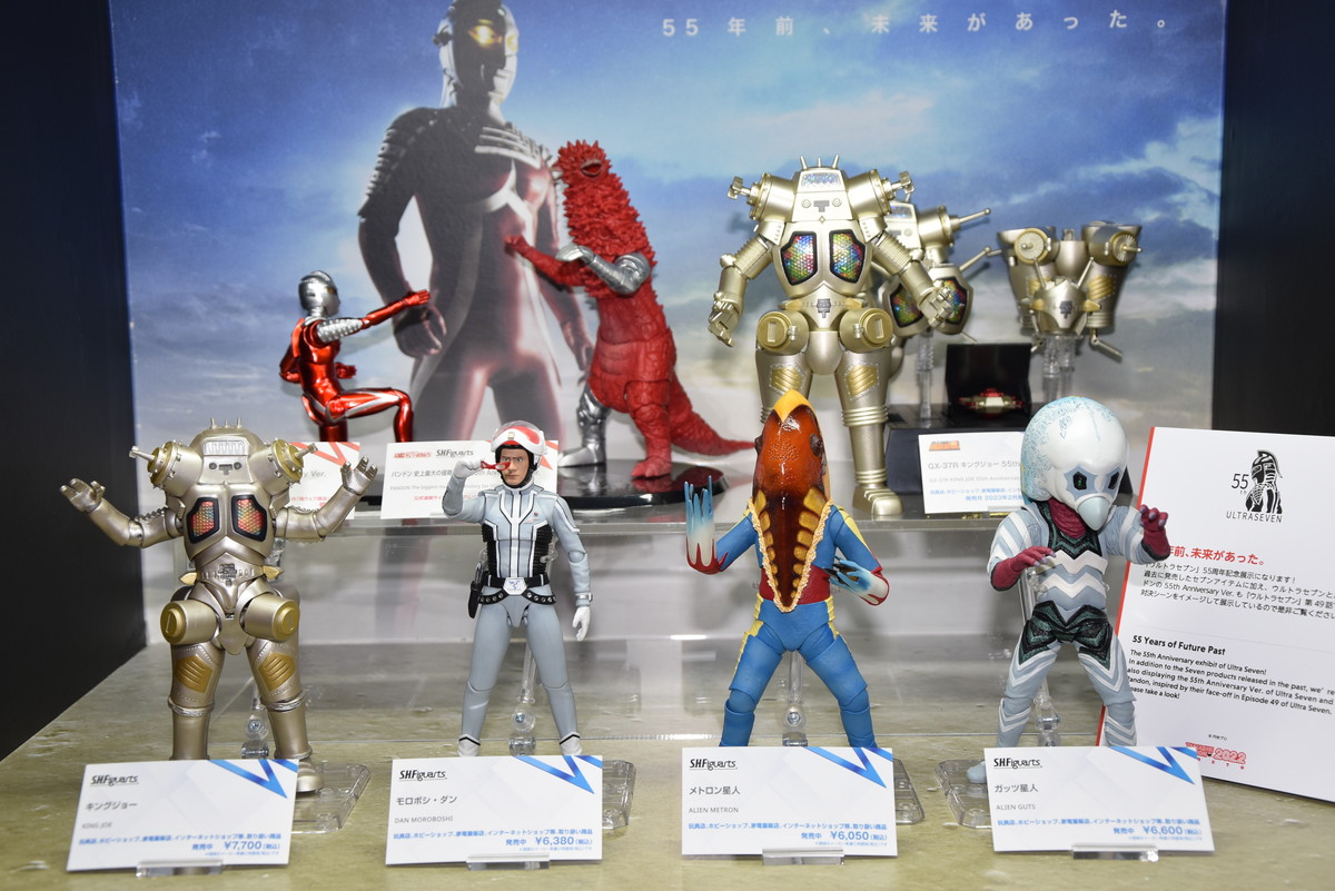 【TAMASHII NATION 2022フォトレポート】「ウルトラマンダイナ」や「マクロスΔ」などのフィギュアを紹介！