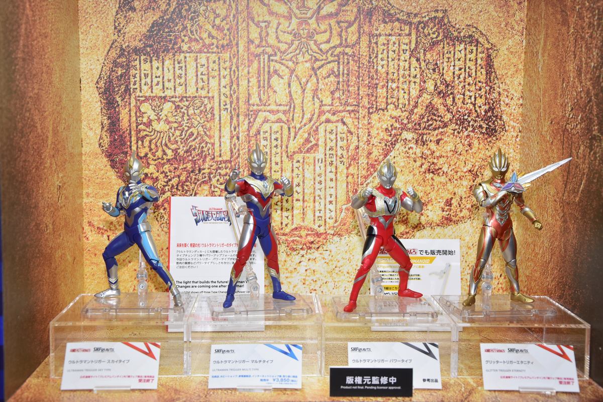 【TAMASHII NATION 2022フォトレポート】「ウルトラマンダイナ」や「マクロスΔ」などのフィギュアを紹介！