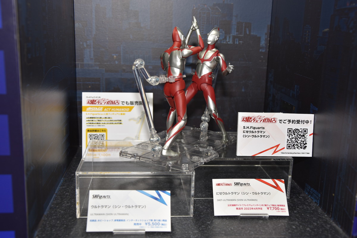 【TAMASHII NATION 2022フォトレポート】「ウルトラマンダイナ」や「マクロスΔ」などのフィギュアを紹介！