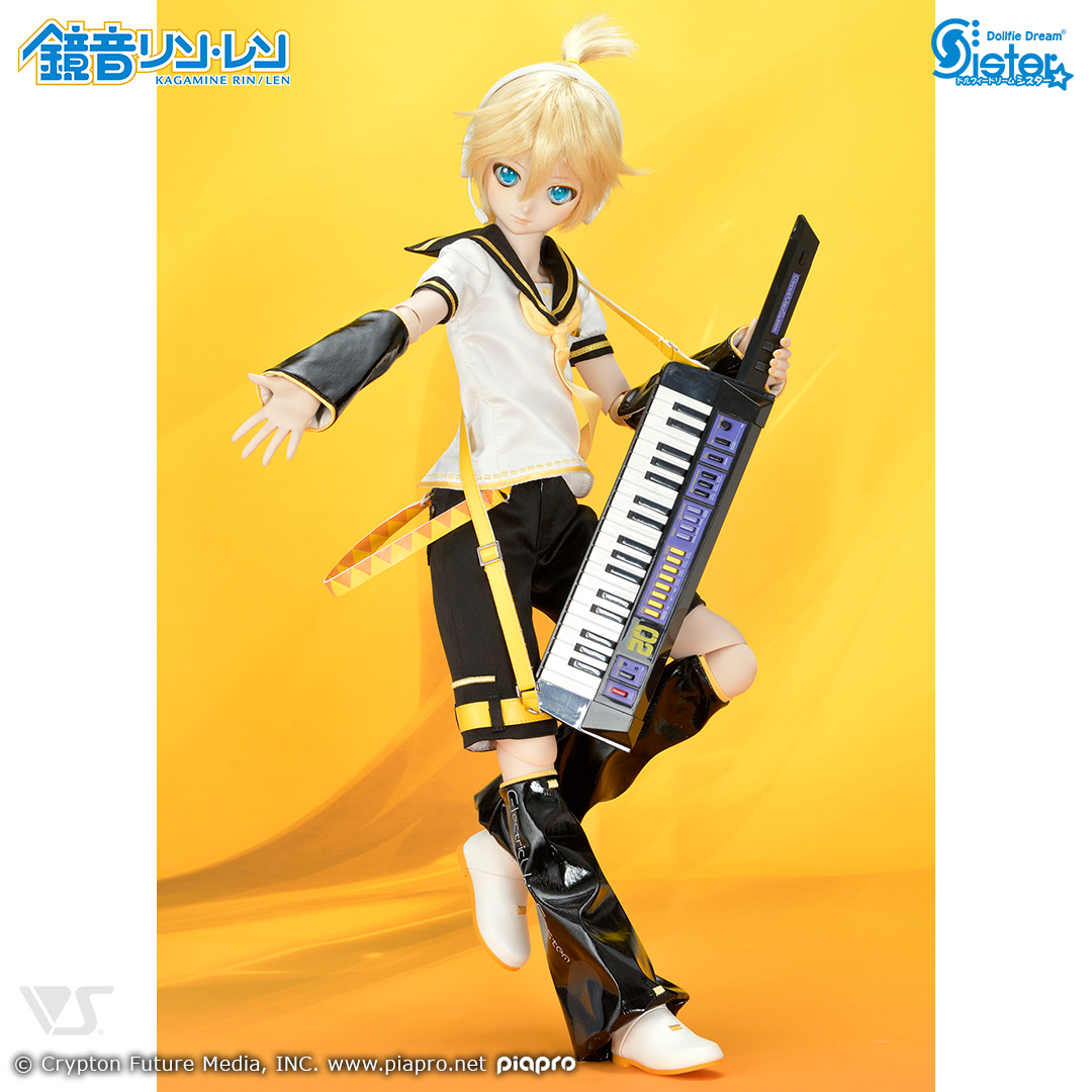 ドルフィードリームから「鏡音リン」「鏡音レン」が商品化！2月11日より予約開始