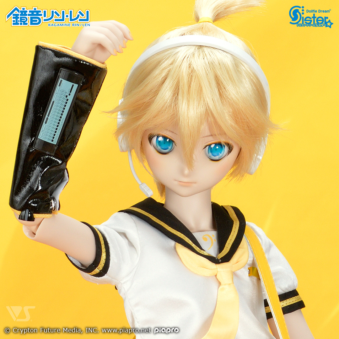 ドルフィードリームから「鏡音リン」「鏡音レン」が商品化！2月11日より予約開始