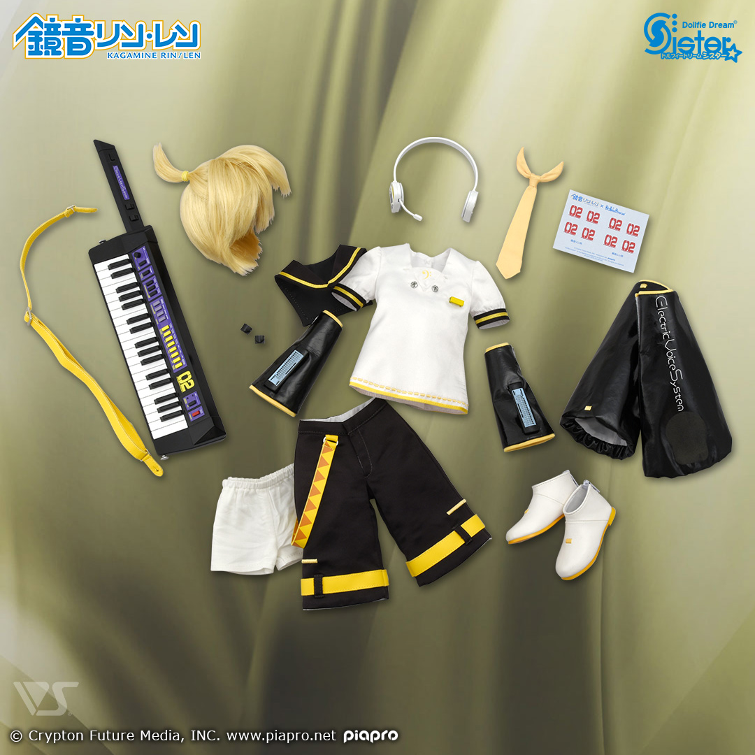 ドルフィードリームから「鏡音リン」「鏡音レン」が商品化！2月11日より予約開始