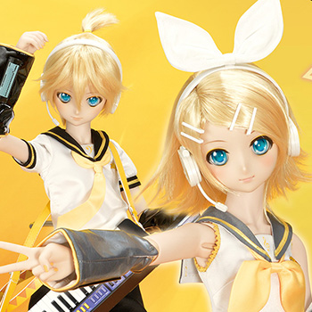 ドルフィードリームから「鏡音リン」「鏡音レン」が商品化！2月11日より予約開始