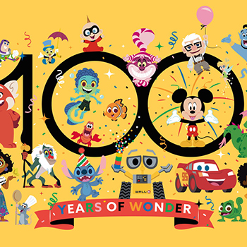 eStreamがディズニー創立100周年「Disney 100 Years of Wonder」に参加！100周年限定イラストを使用したミニフィギュアを発売