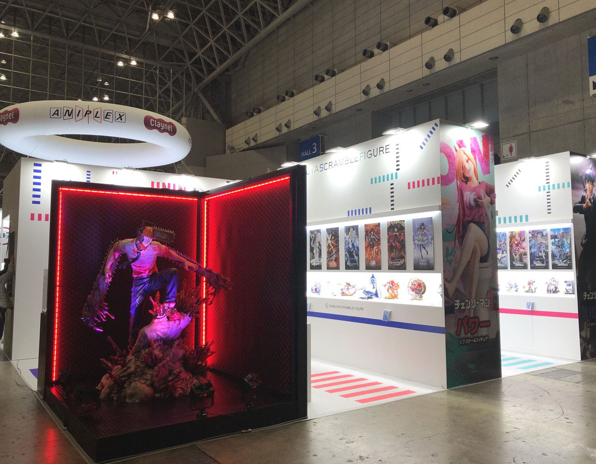 SHIBUYA SCRAMBLE FIGURE、2月12日に開催された「ワンダーフェスティバル2023[冬]」当日の展示の様子を公開！