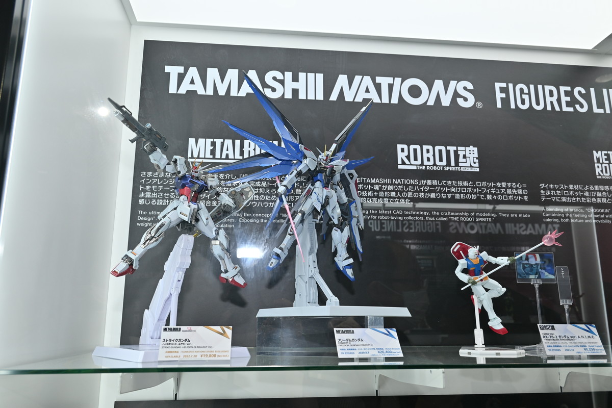 【TAMASHII NATIONS WORLD TOUR TOKYOフォトレポート】「ウルトラマン」や「機動戦士ガンダム 水星の魔女」スレッタ・マーキュリーなどのフィギュアを紹介！