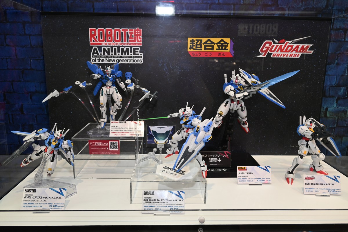 【TAMASHII NATIONS WORLD TOUR TOKYOフォトレポート】「ウルトラマン」や「機動戦士ガンダム 水星の魔女」スレッタ・マーキュリーなどのフィギュアを紹介！