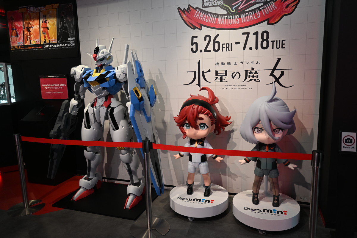 【TAMASHII NATIONS WORLD TOUR TOKYOフォトレポート】「ウルトラマン」や「機動戦士ガンダム 水星の魔女」スレッタ・マーキュリーなどのフィギュアを紹介！