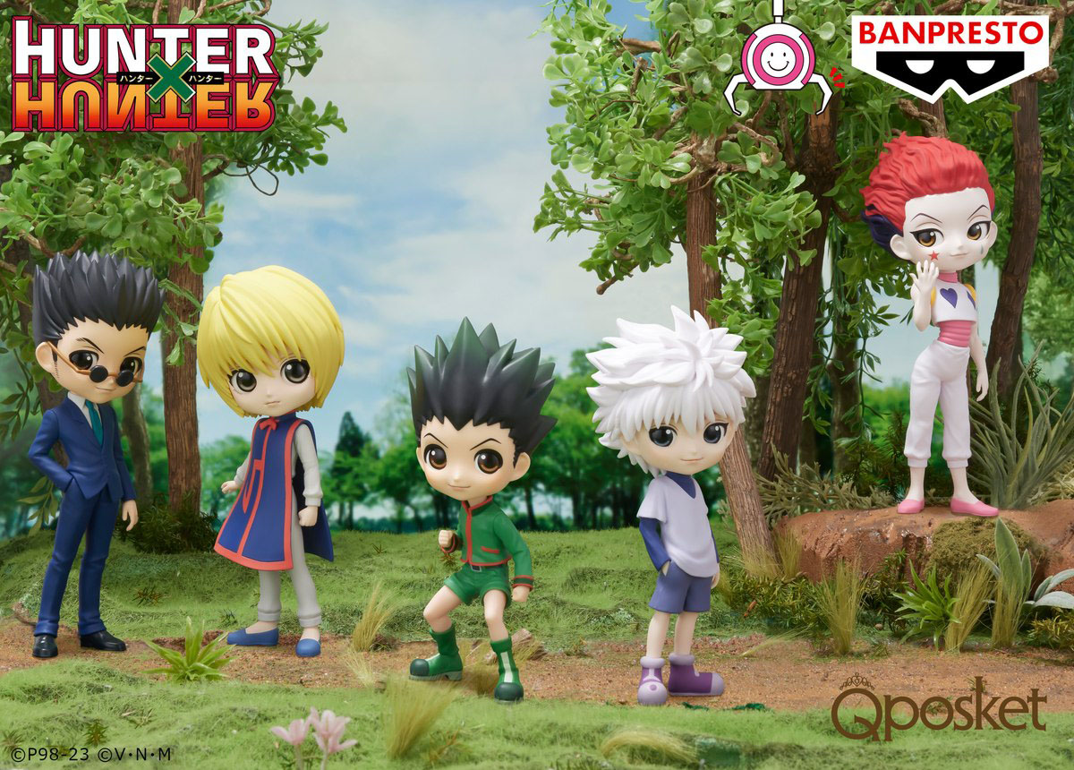 「HUNTER×HUNTER」ゴンやキルアたちがデフォルメフィギュア「Q posket」で初登場！