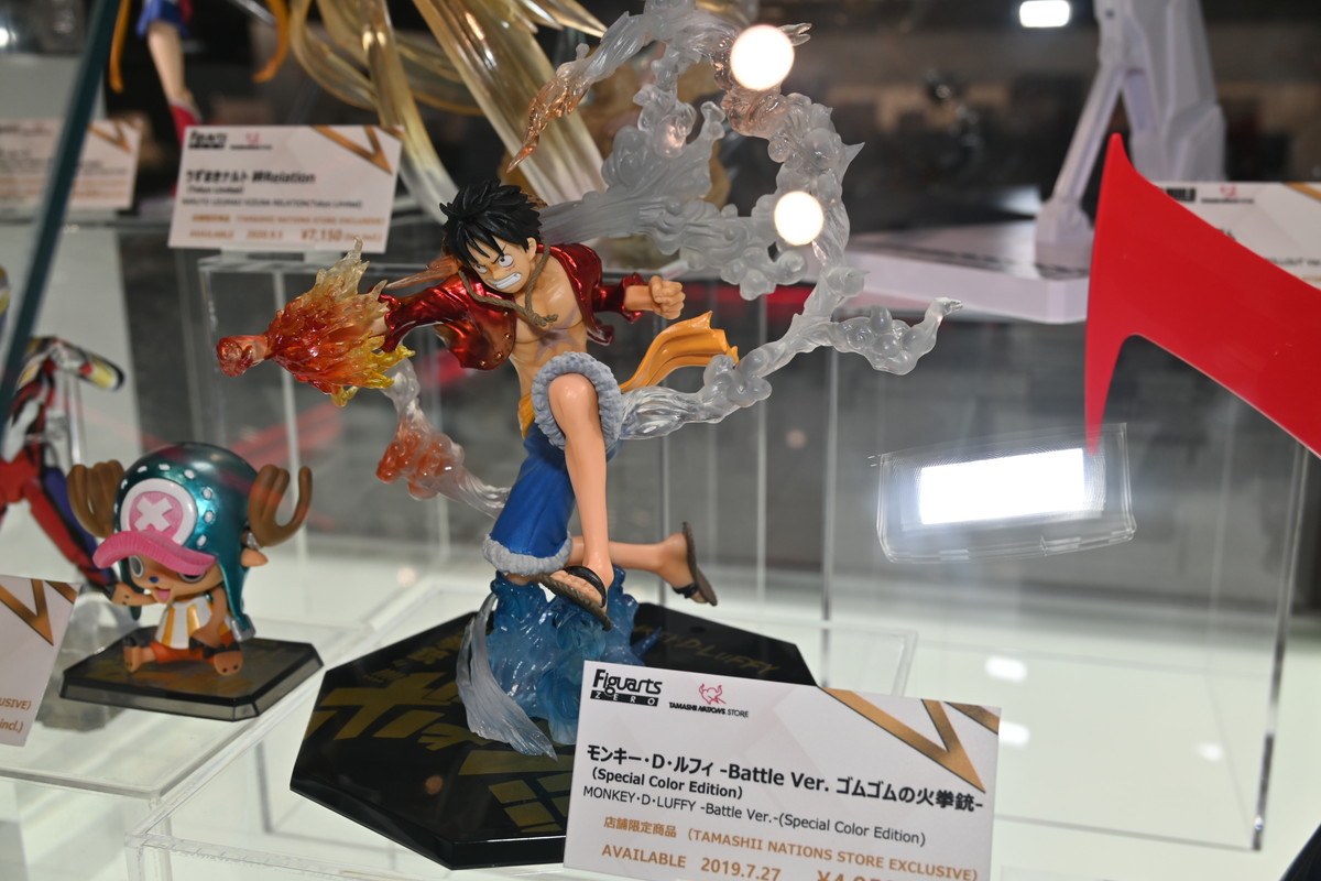 【JUMP Figuarts HISTORYフォトレポート】「チェンソーマン」チェンソーマンや「ONE PIECE」ヤマトなどのフィギュアを紹介！